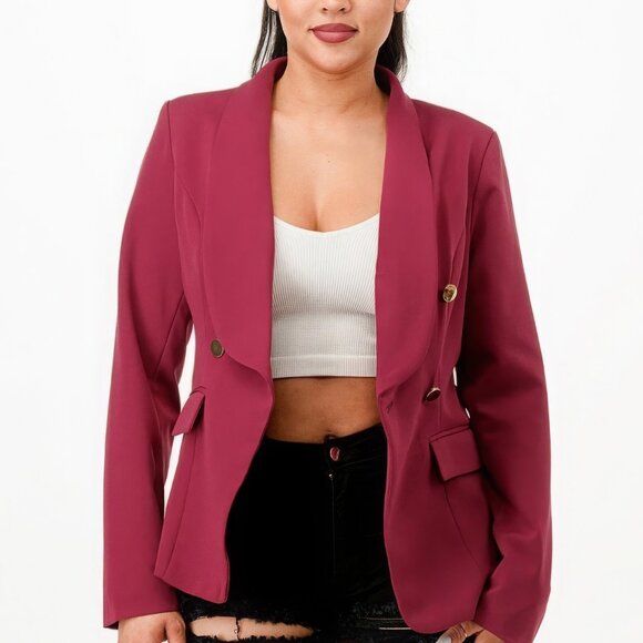 Double Breasted Blazer Jacket - Picture 2 of 2